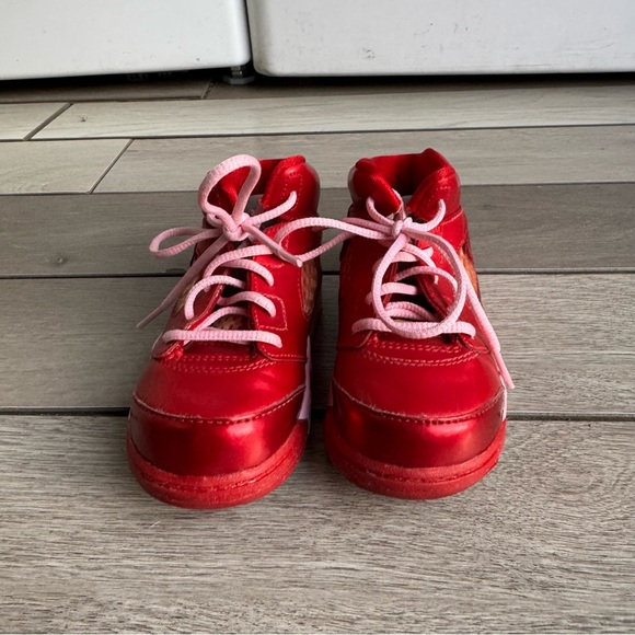 Air Jordan Kids 5 Retro TD’Valentines Day’ | Size 8C | Good Condition - Picture 7 of 8